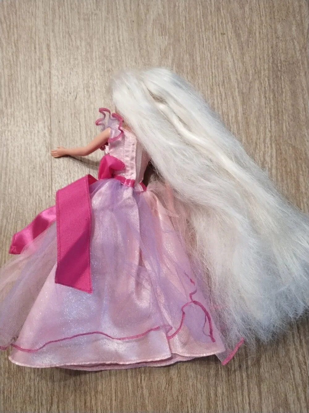 Barbie in Pink Gown and long Hair
